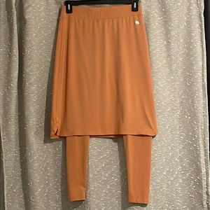 Orange Snoga with Ankle Leggings